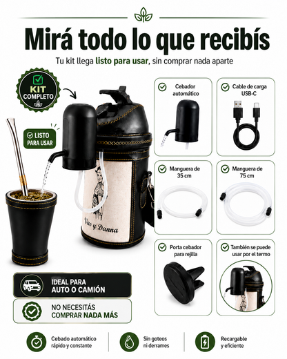 Cébate Solo – Cebador Automático para Tereré y Mate