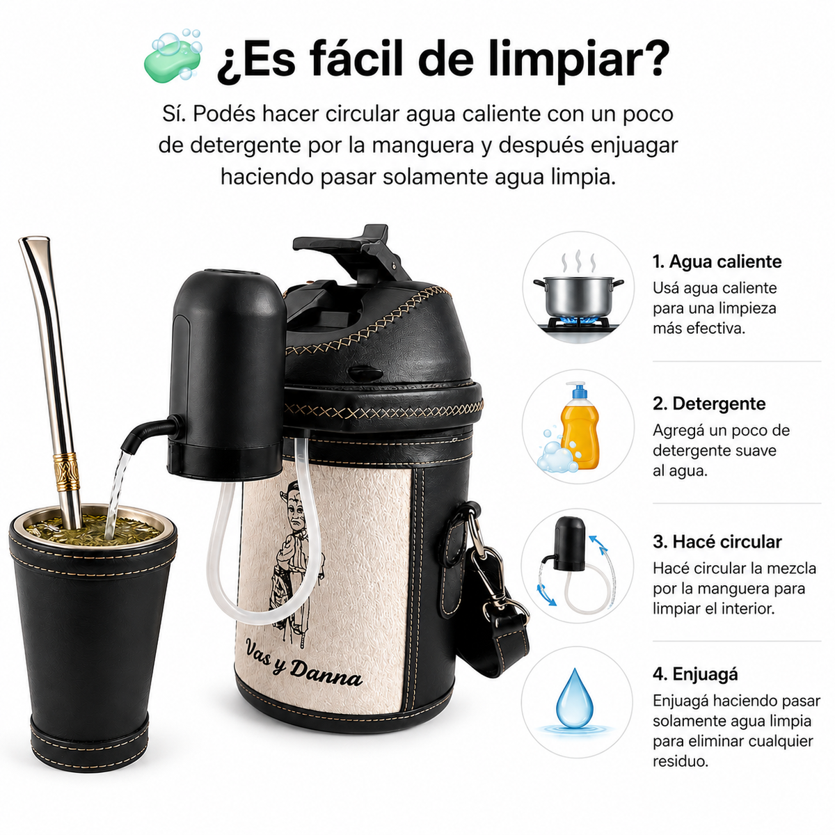 Cébate Solo – Cebador Automático para Tereré y Mate
